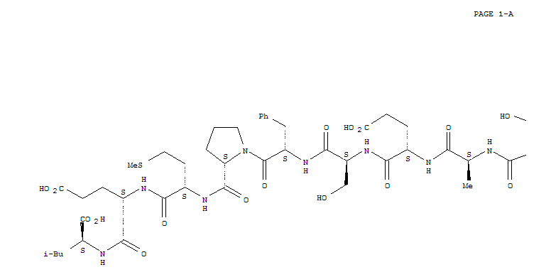 CAS No 103538-00-7  Molecular Structure