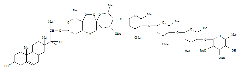 CAS No 116709-65-0  Molecular Structure