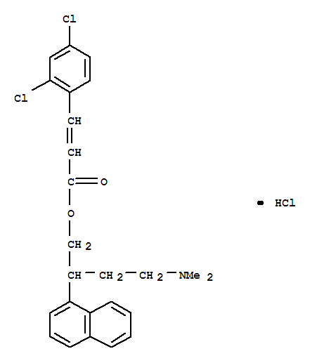 CAS No 119585-07-8  Molecular Structure