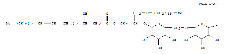 CAS No 120416-75-3  Molecular Structure