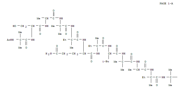 CAS No 125383-79-1  Molecular Structure