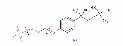 CAS No 12627-38-2  Molecular Structure