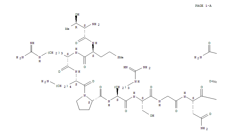 CAS No 132116-62-2  Molecular Structure