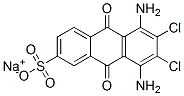 CAS No 1323-87-1  Molecular Structure