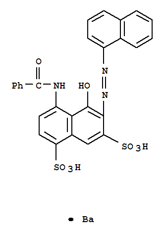 CAS No 1325-20-8  Molecular Structure