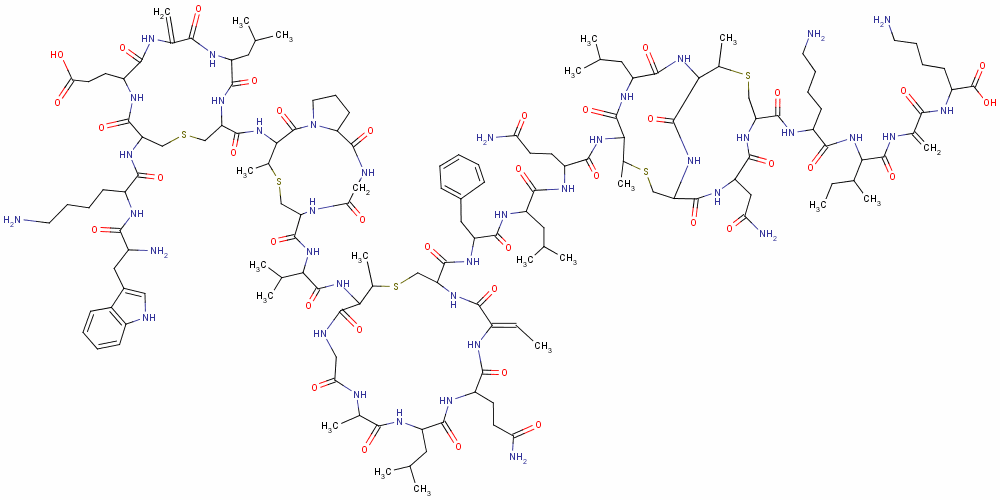 Cas Number: 1393-38-0  Molecular Structure