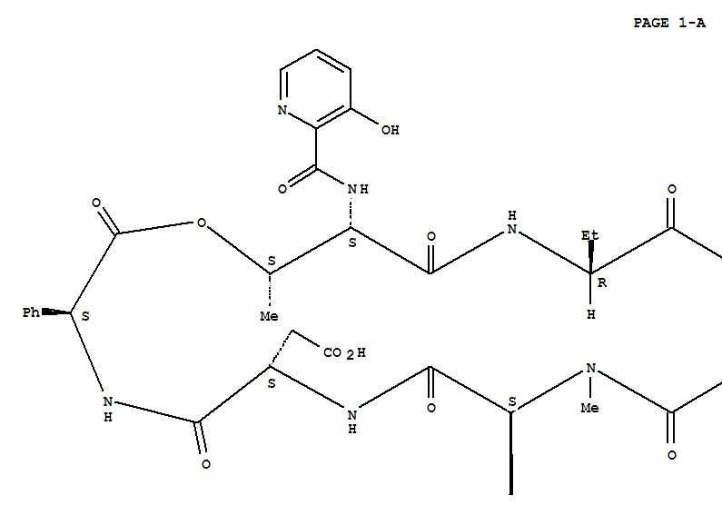 CAS No 14014-70-1  Molecular Structure