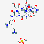 CAS No 1404-97-3  Molecular Structure