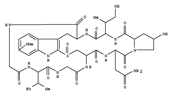 Cas Number: 29030-16-8  Molecular Structure