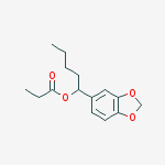 CAS No 5432-27-9  Molecular Structure