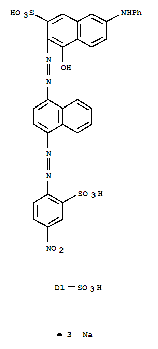 CAS No 8004-75-9  Molecular Structure