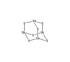 CAS No 1345-04-6  Molecular Structure