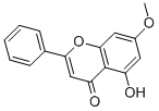 CAS No 520-28-5  Molecular Structure