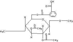 CAS No 9004-38-0  Molecular Structure