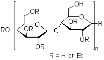 CAS No 9004-57-3  Molecular Structure
