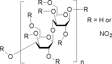 CAS No 9004-70-0  Molecular Structure